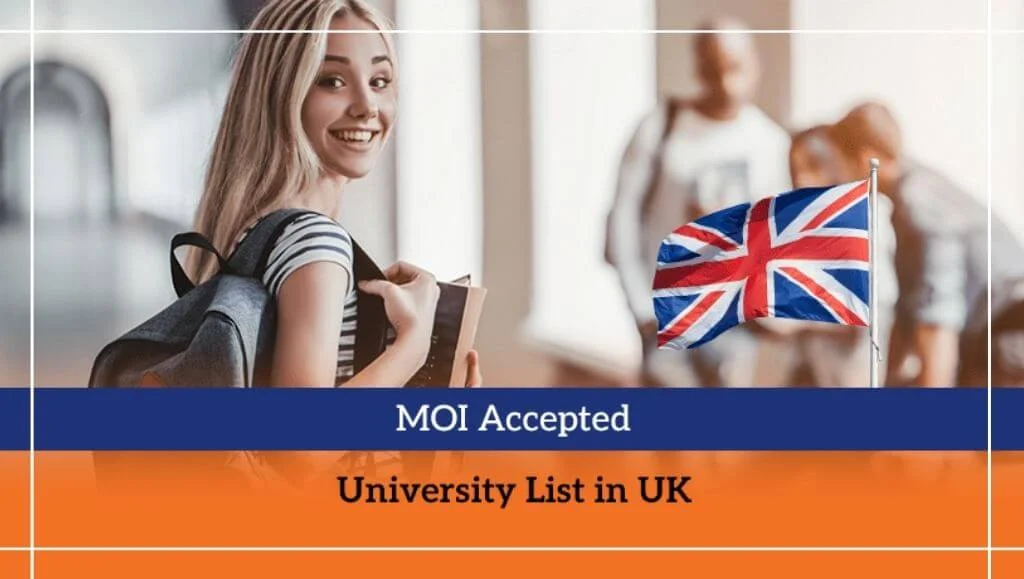MOI accepted universities in the UK for international students