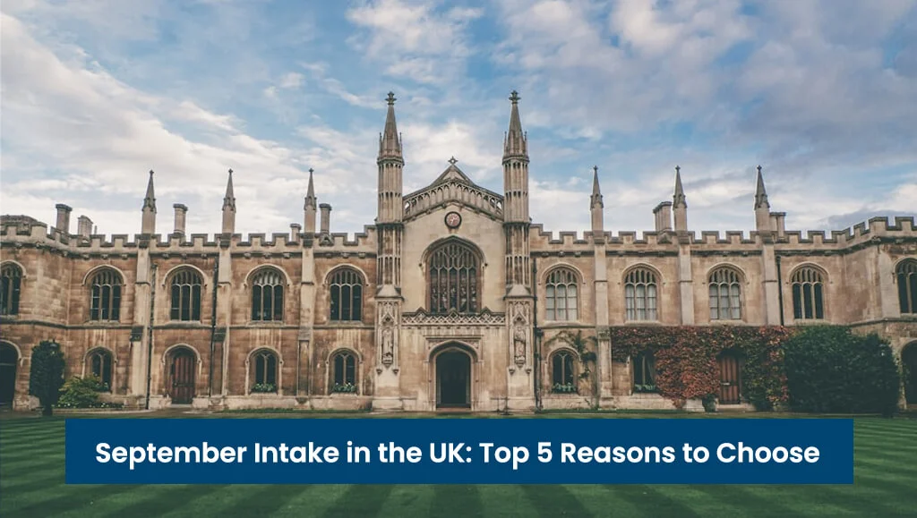 September Intake in the UK: Top 5 Reasons to Choose